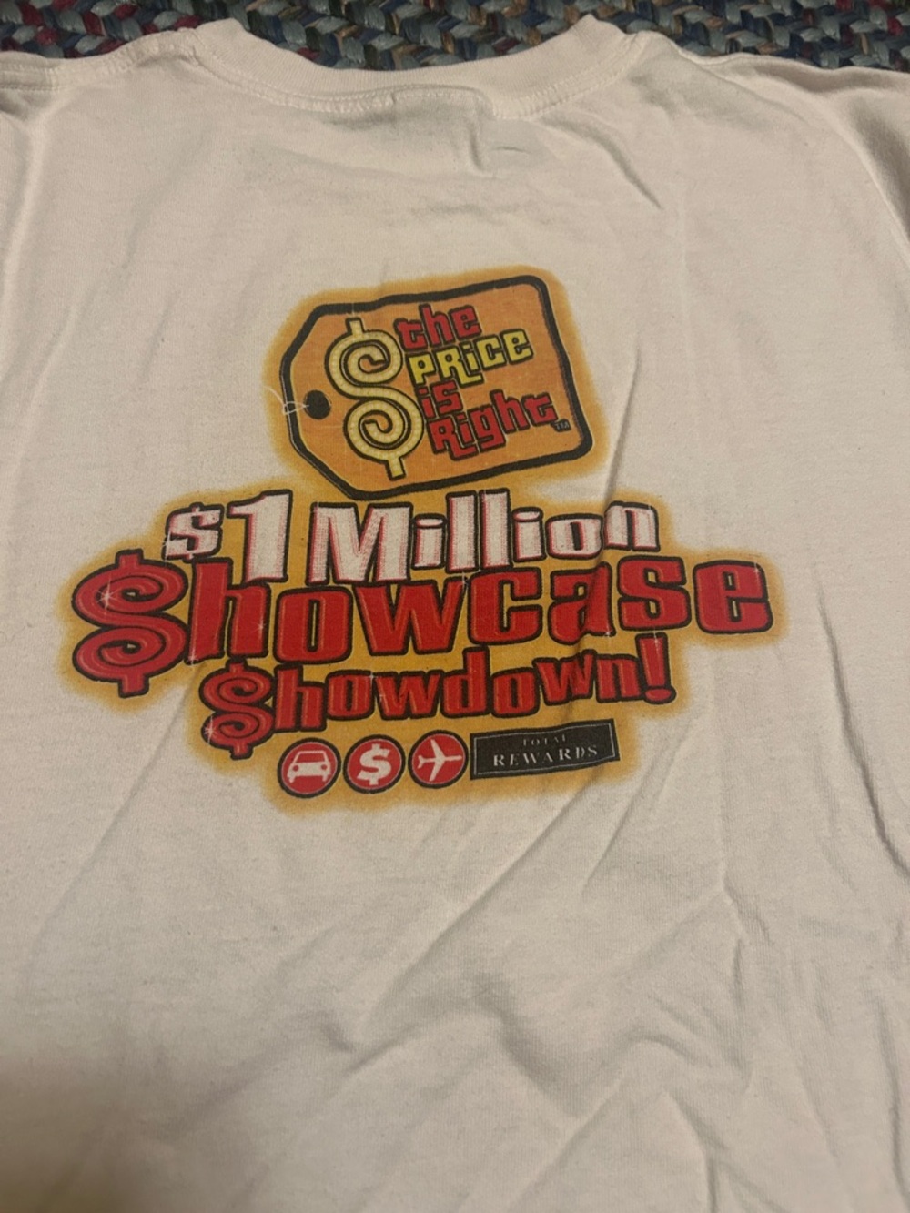 Come on Down The Price Is Right $1 Million Showcase Showdown White Graphic Tee